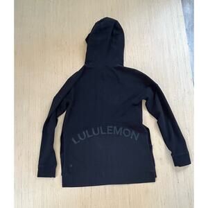 Lululemon Sweater Women's 8 Black Pullover Cut Above Hoodie Activewear